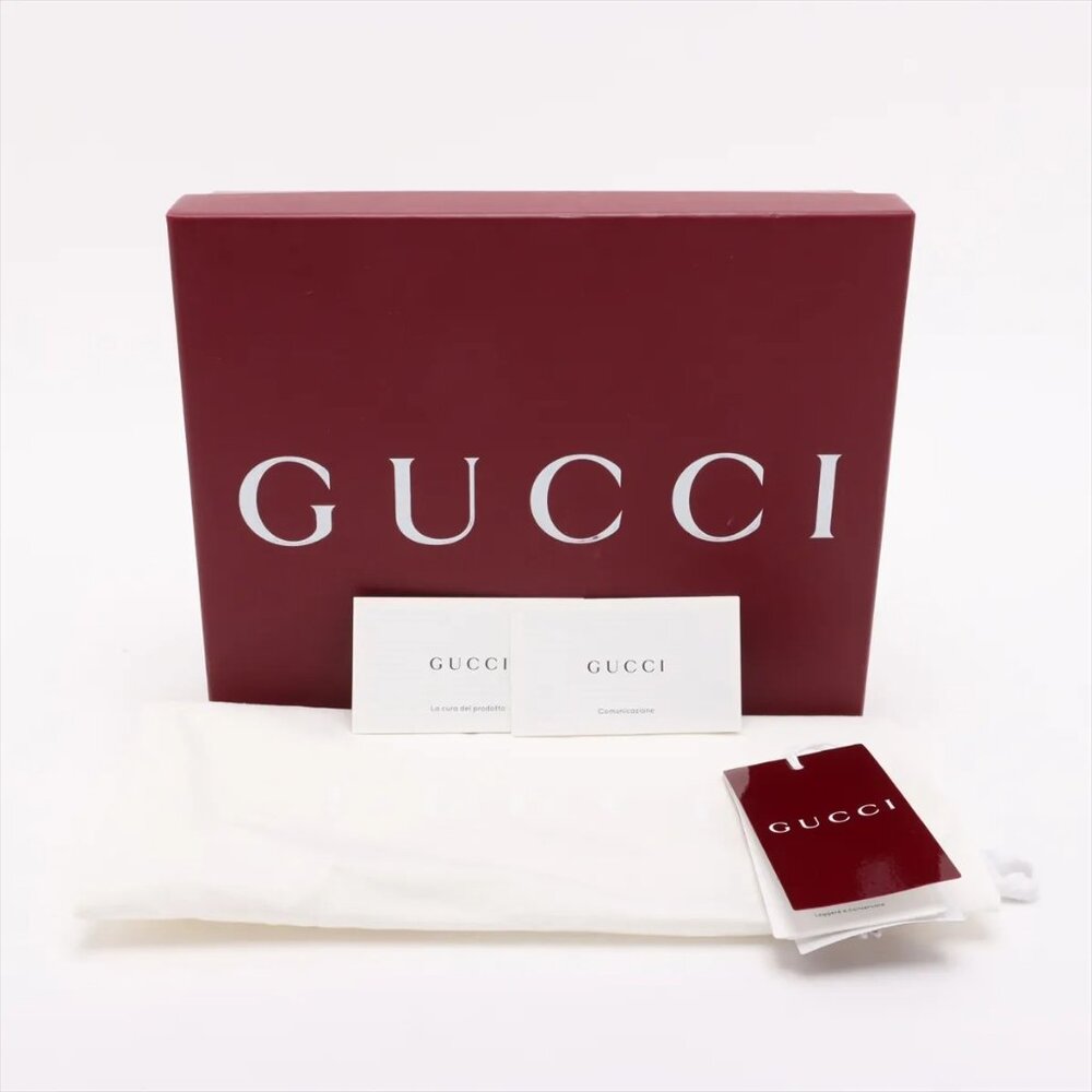 Sold Out ❌Gucci GG Super mini Leather Shoulder bag Beige 772794 - Picture 11 of 11